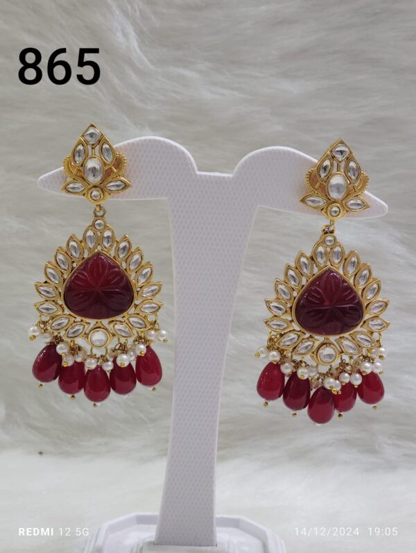 Kundan Earring with Premium Quality