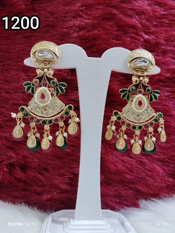 Kundan Earring with Premium Quality