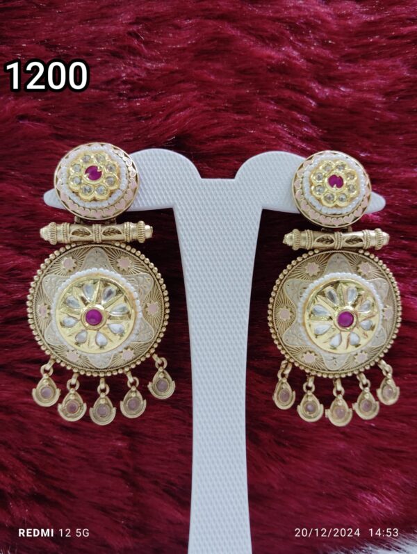 Kundan Earring with Premium Quality