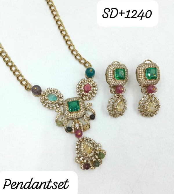 Moissanite Jewelry Necklace