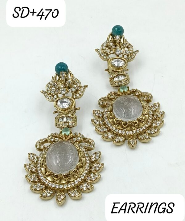 Elegant Moissanite Stud Earrings – Sparkle with Timeless Beauty